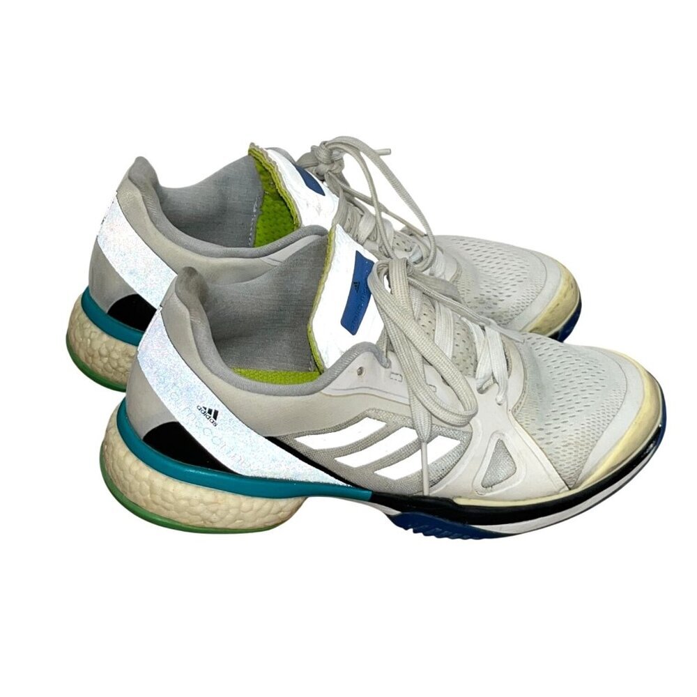 Stella McCartney  AdidasWhite Tennis Shoes Boost Sole Size 7.5